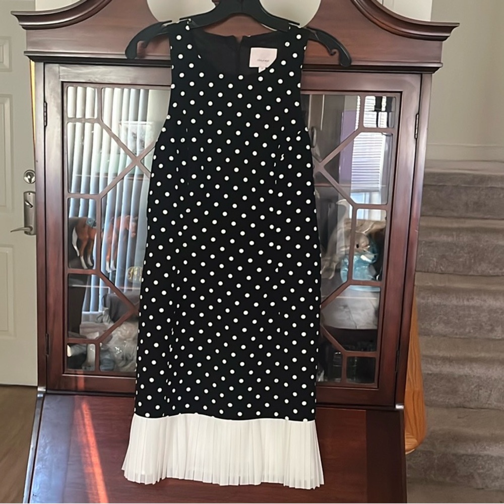 cinq à sept: polka dot dress 👗